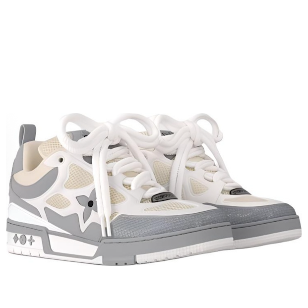 LOUIS VUITTON Skate Sneaker 'Grey White' 1AGL42