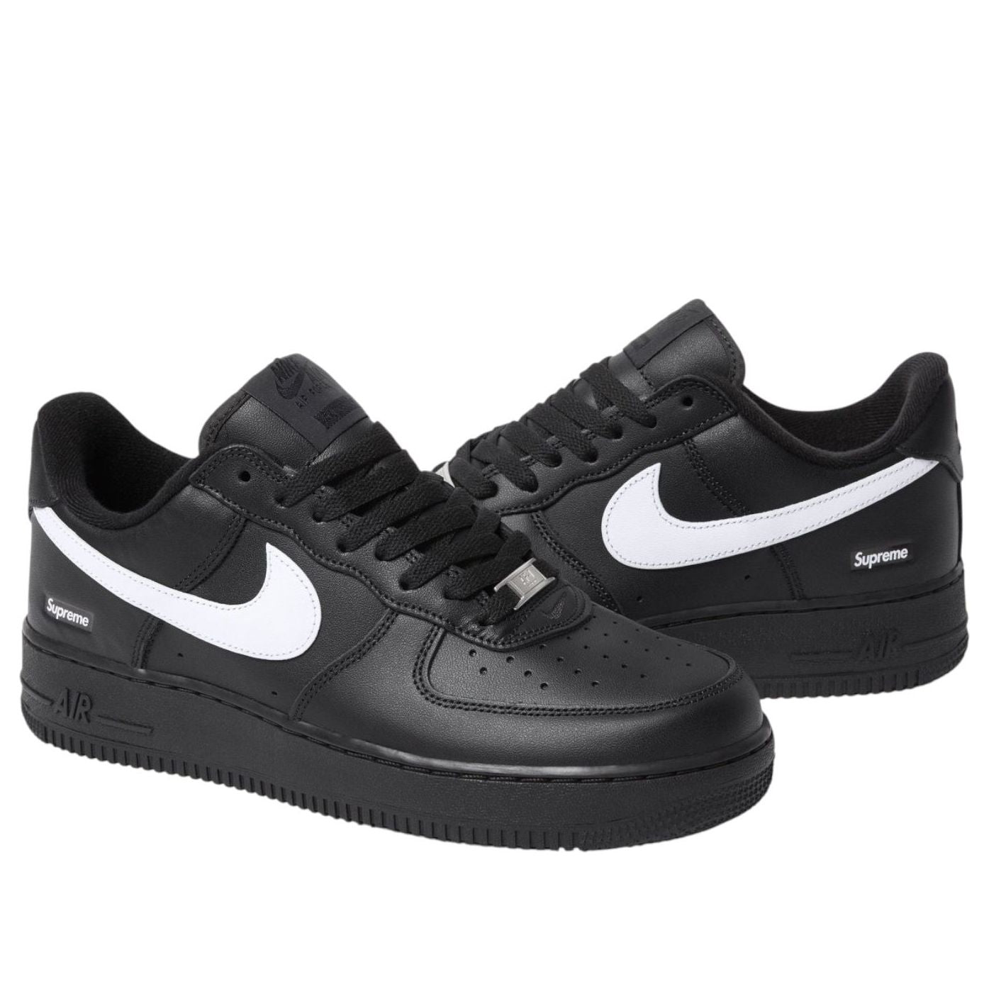 Nike x Supreme Air Force 1 Low 'Black White' CU9225-002