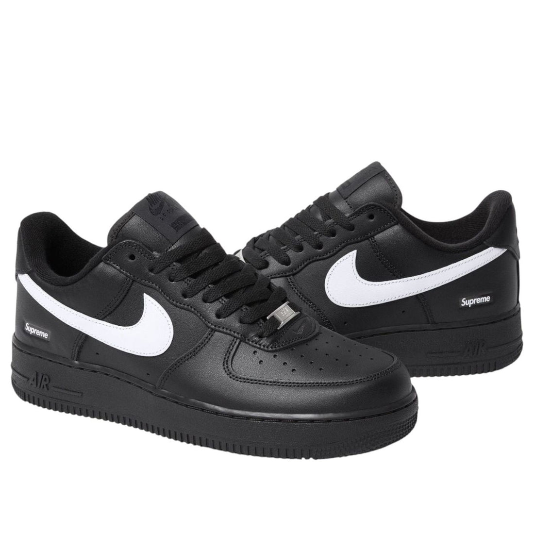 Nike x Supreme Air Force 1 Low 'Black White' CU9225-002