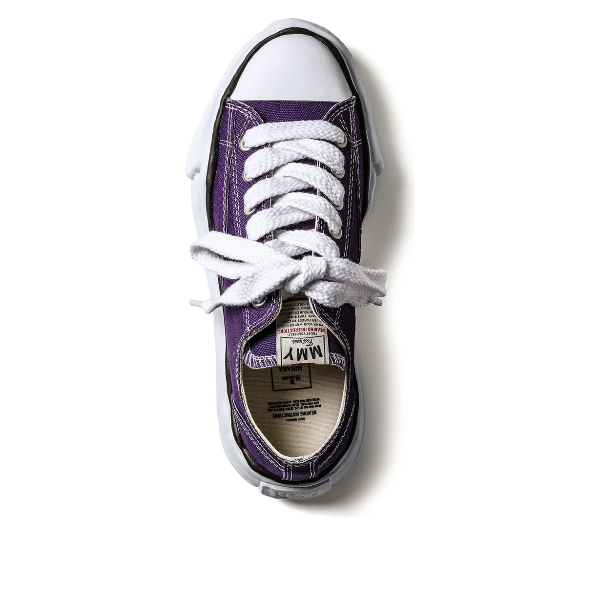 Maison MIHARA YASUHIRO Peterson OG Sole Canvas Low 'Purple' A01FW702-PURPLE