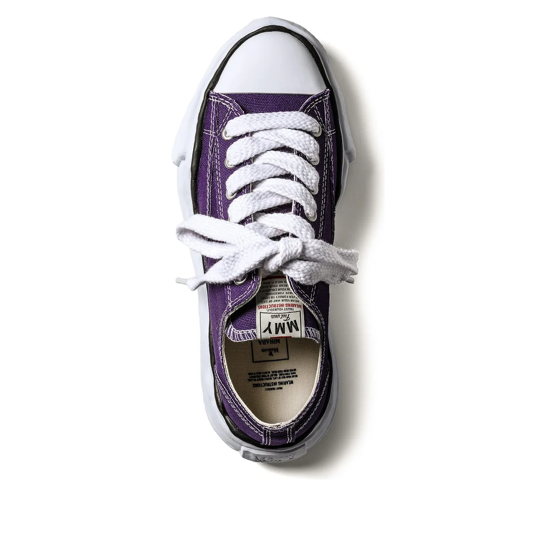 Maison MIHARA YASUHIRO Peterson OG Sole Canvas Low 'Purple' A01FW702-PURPLE