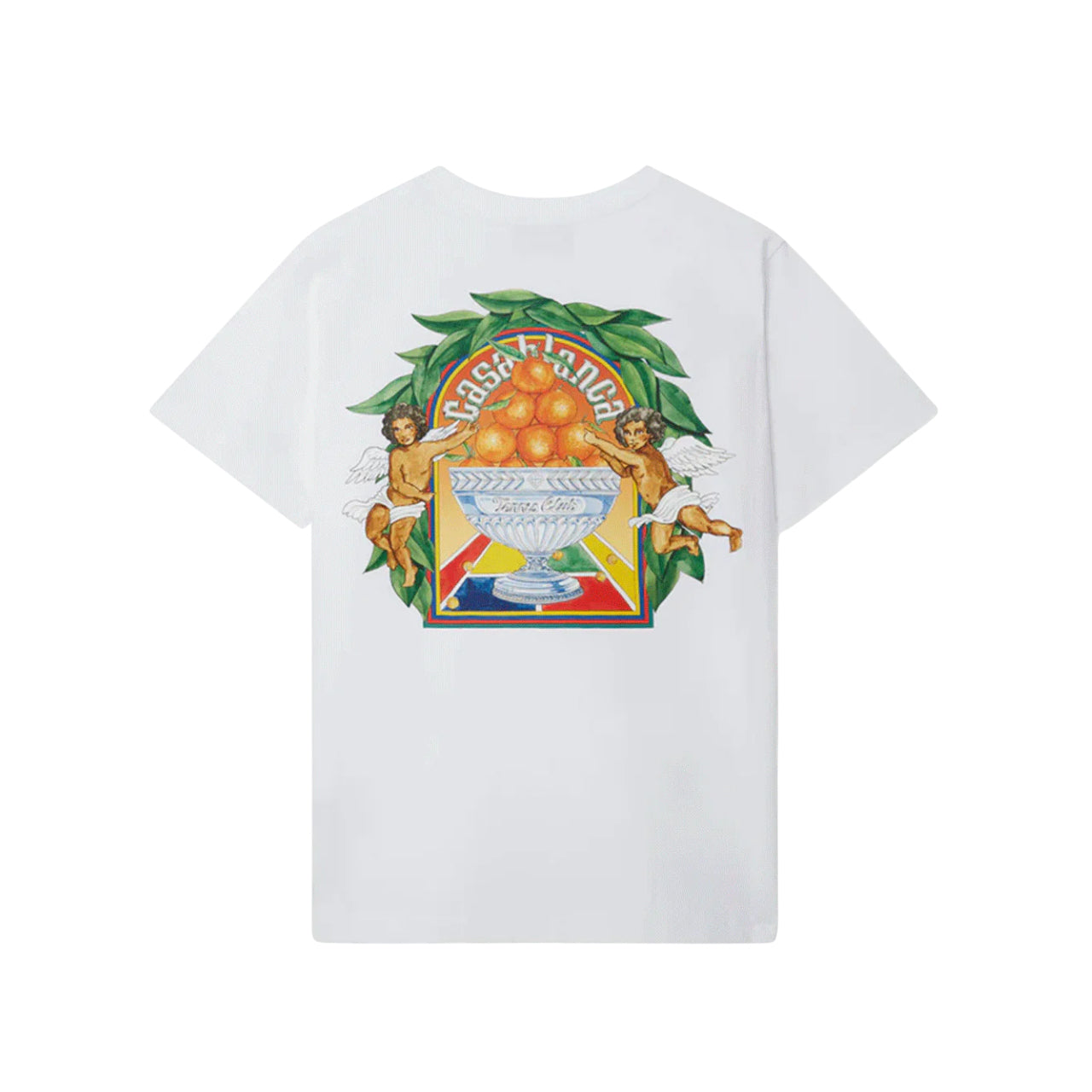 Casablanca Triomphe D'Orange Printed T-Shirt 'White' MPS24-JTS-001-09