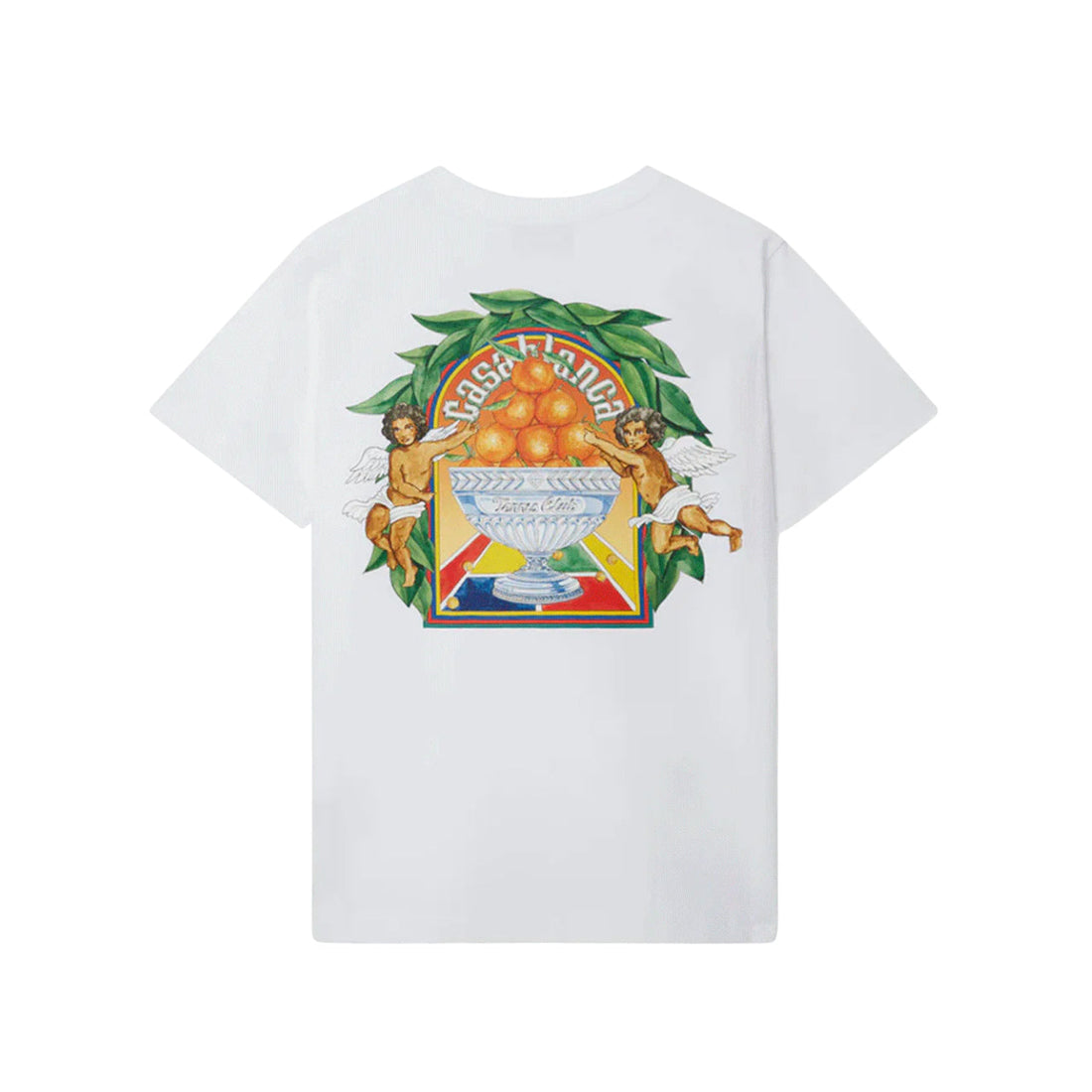Casablanca Triomphe D'Orange Printed T-Shirt 'White' MPS24-JTS-001-09