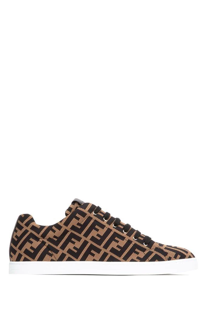 FENDI FF LOGO LOW-TOP SNEAKERS