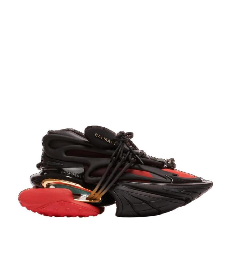Unicorn low-top trainers in neoprene and leather