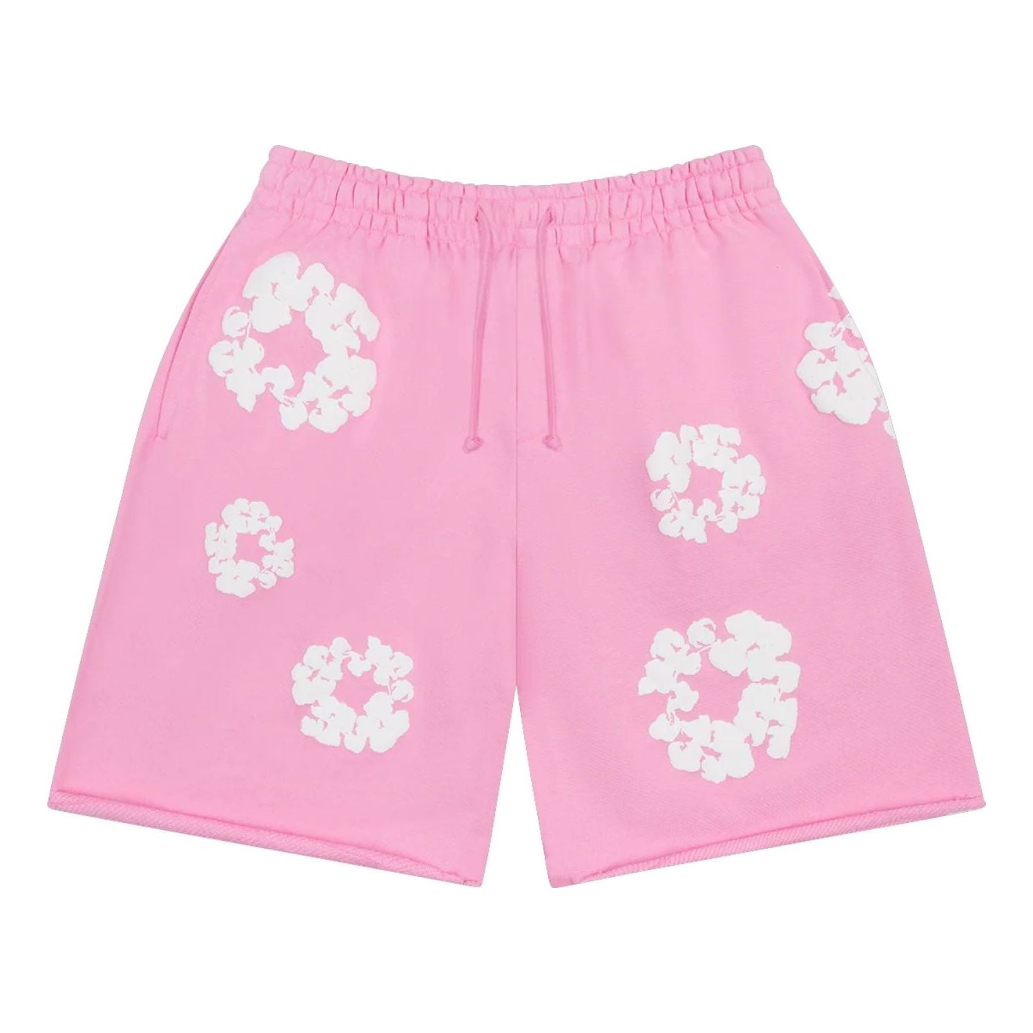 Denim Tears Cotton Wreath Sweatshorts 'Pink' FW25BRS2952306