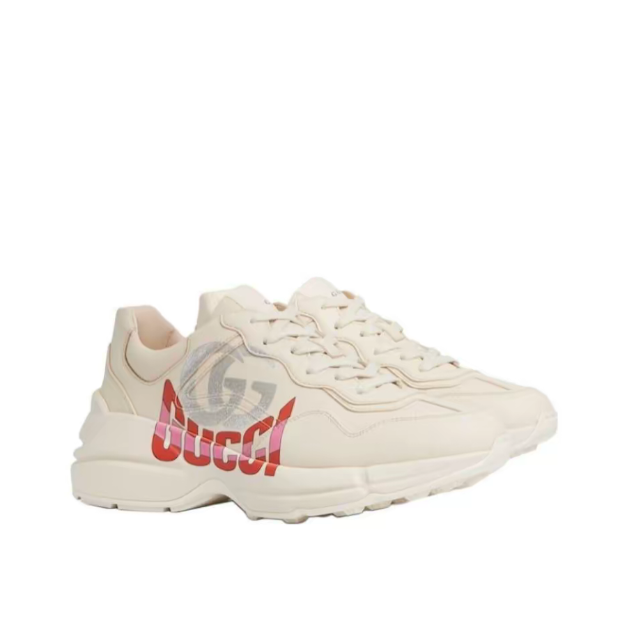 (WMNS) Gucci Rhyton 'Ivory Red' 800243-2SH00-9522