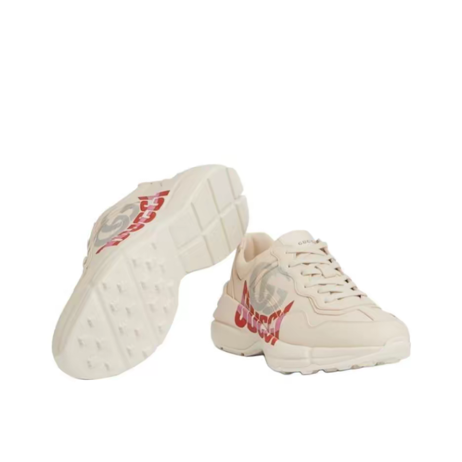 (WMNS) Gucci Rhyton 'Ivory Red' 800243-2SH00-9522