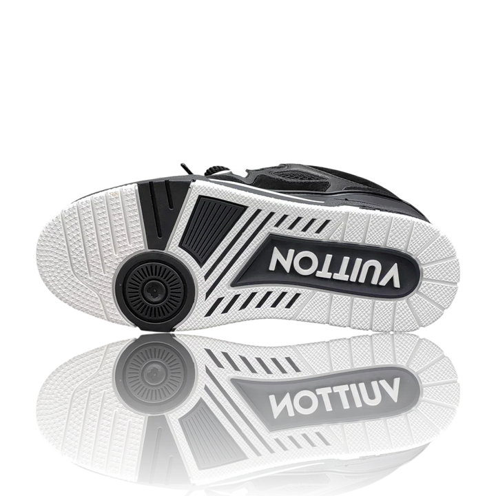 LOUIS VUITTОП SKATE SNEAKER 'BLACK WHITE'