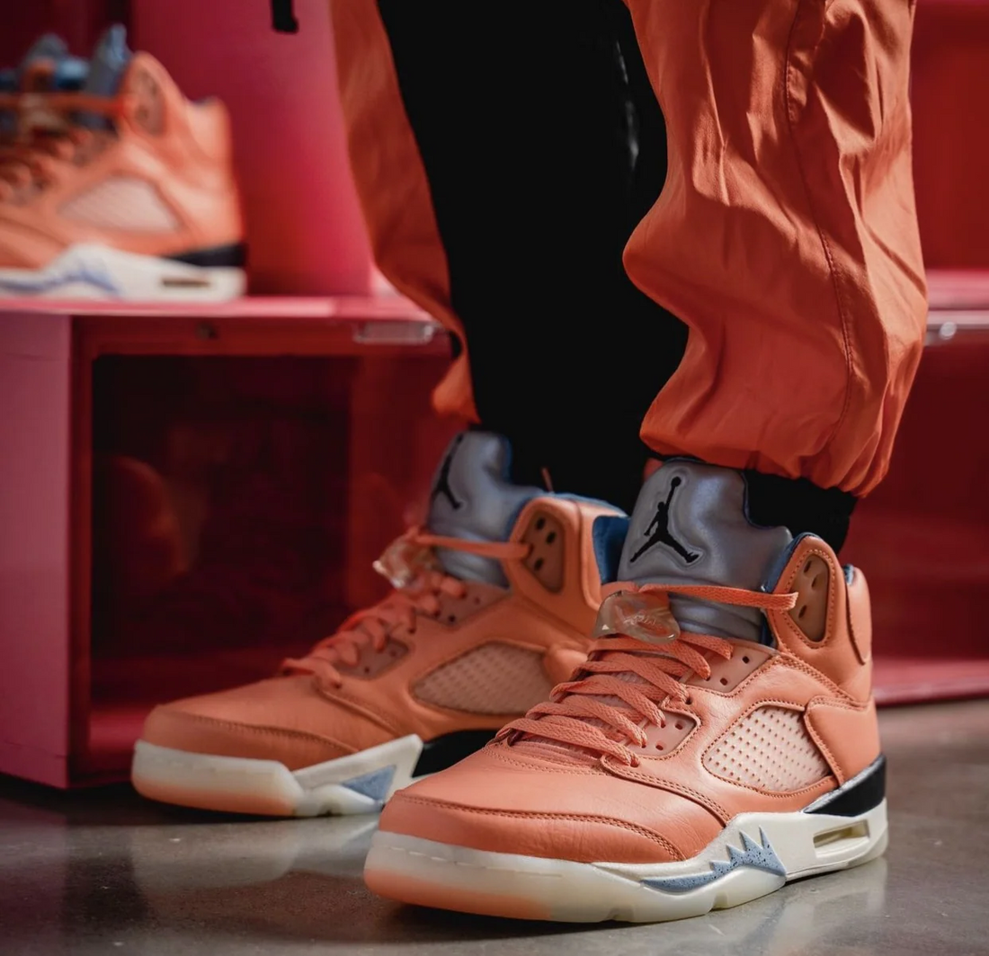 JORDAN 5 RETRO DJ WE THE BEST CRIMSON BLISS