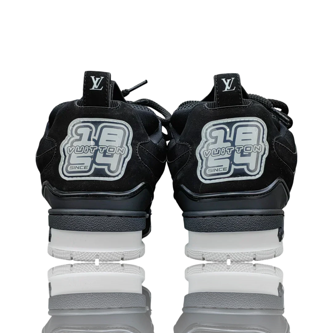 LOUIS VUITTОП SKATE SNEAKER 'BLACK WHITE'