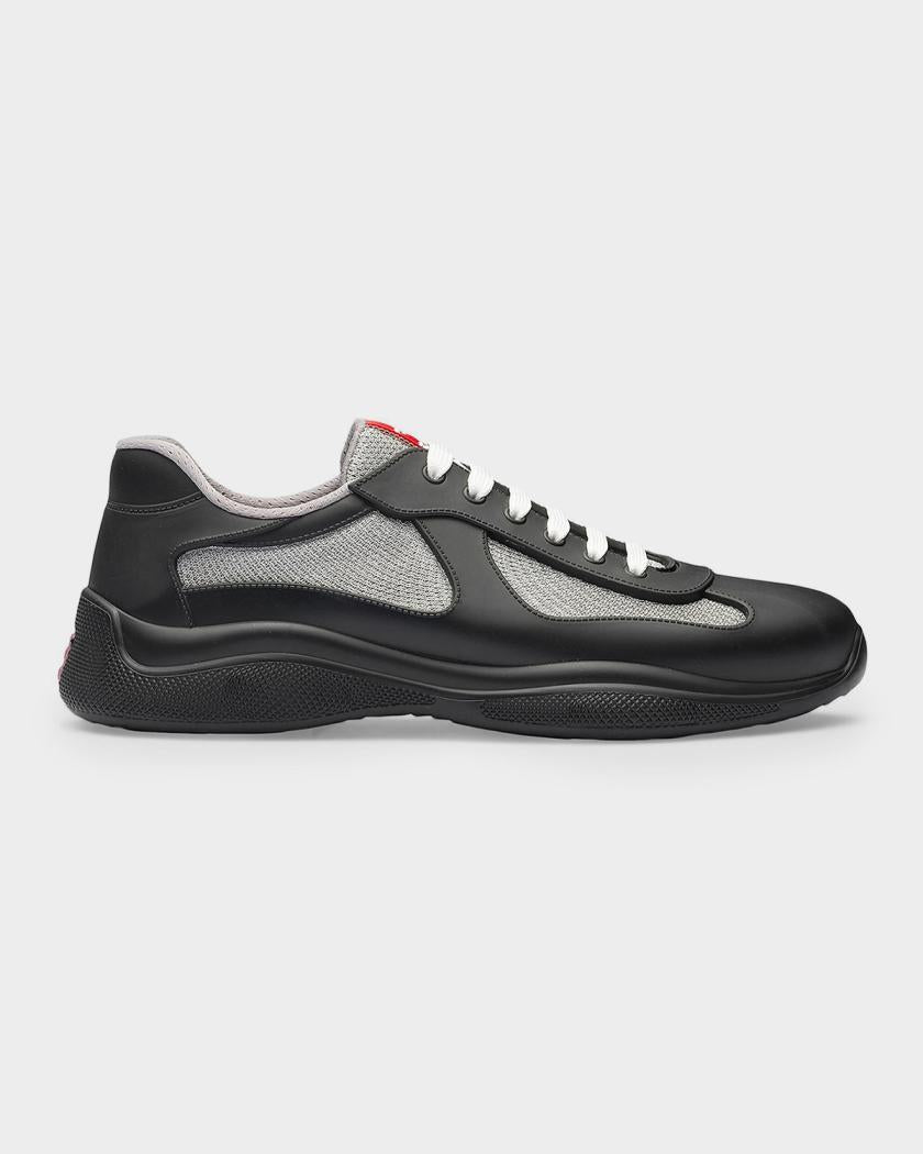 Men's America's Cup Soft Rubber & Bike Fabric Sneakers
