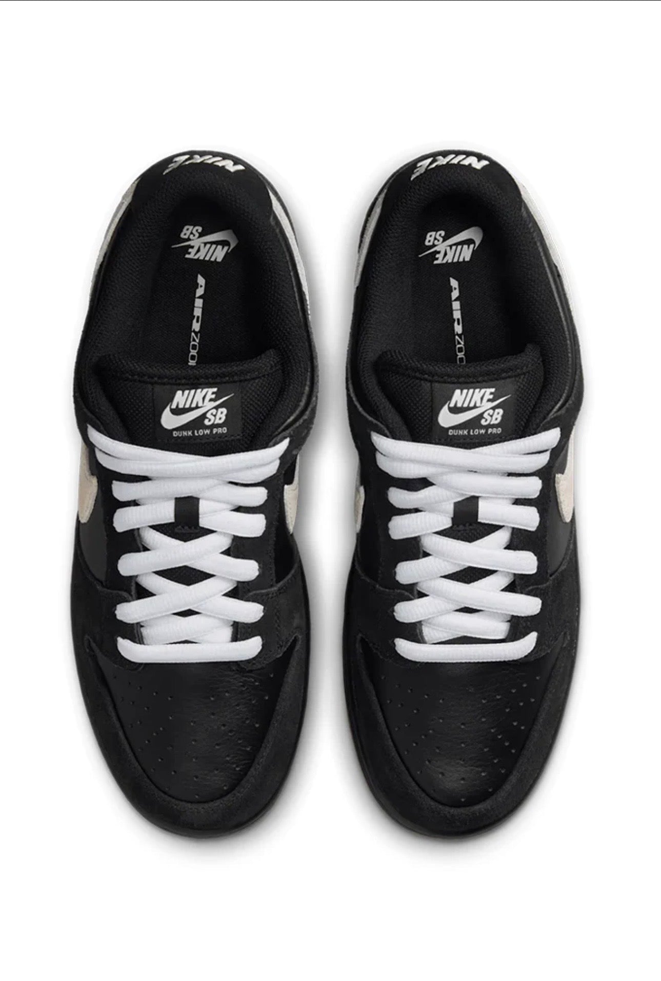 Nike SB Dunk Low Pro Skate Shoes 'Black and White'