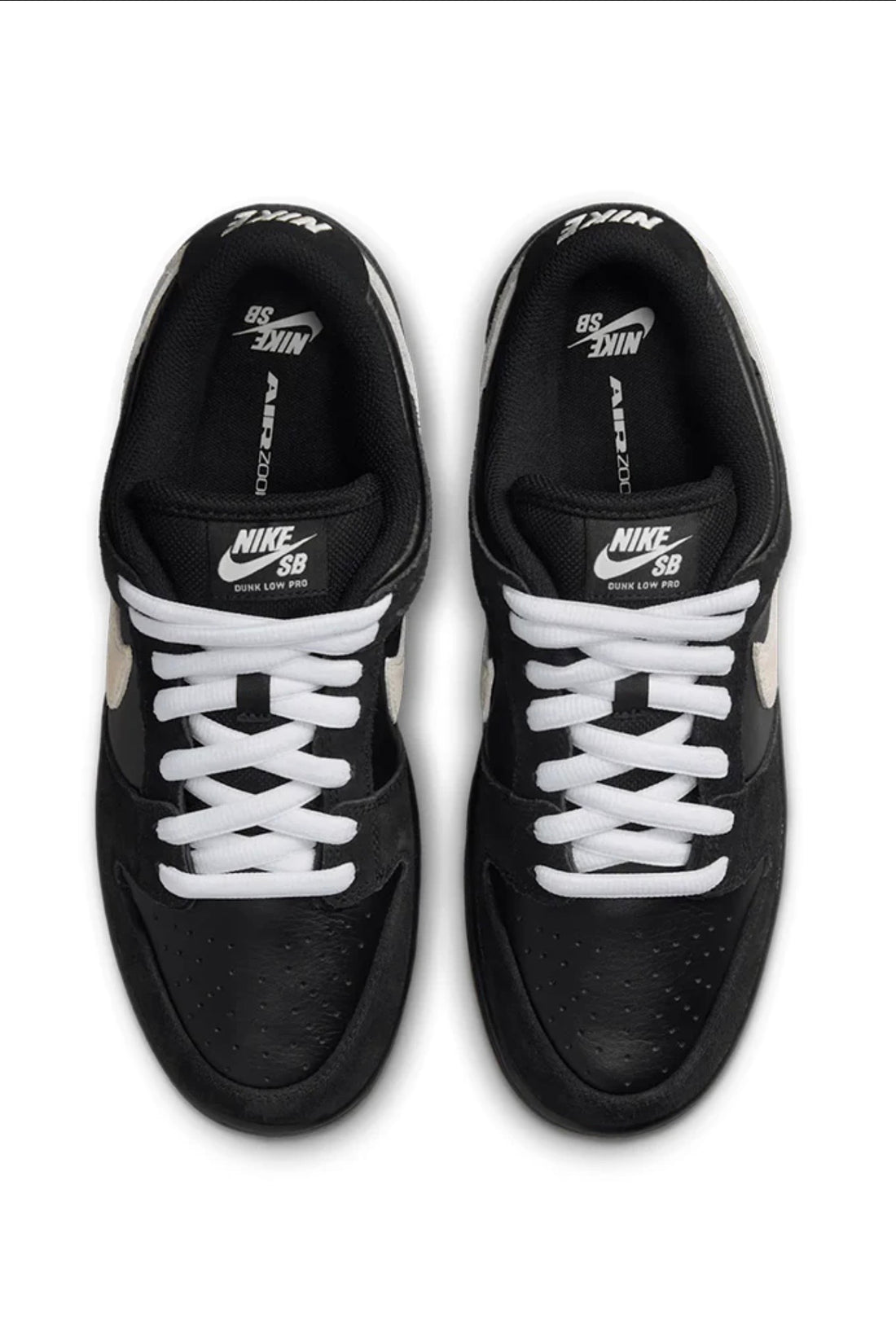 Nike SB Dunk Low Pro Skate Shoes 'Black and White'