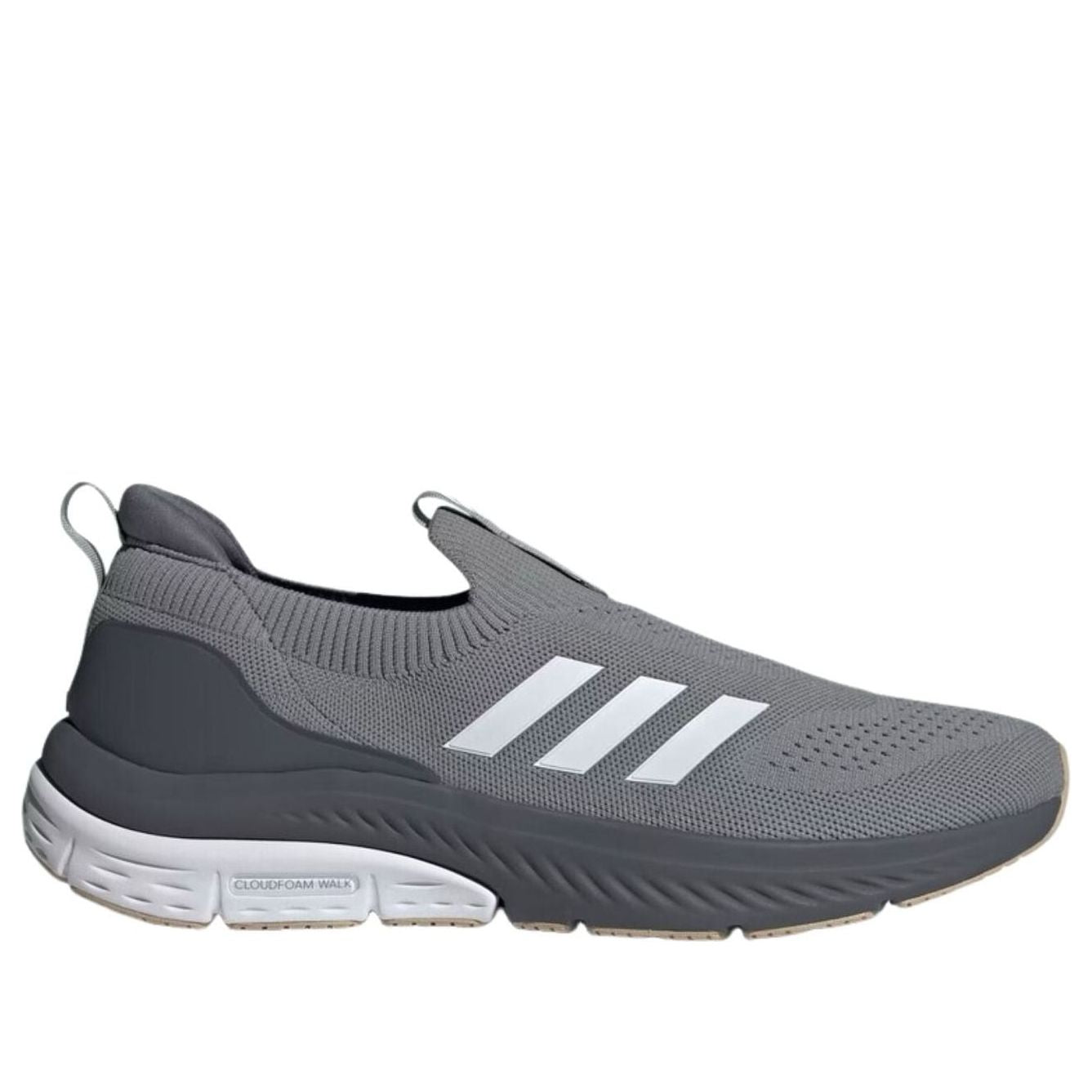 adidas Cloudfoam Walk Lounger 'Grey White' ID4054