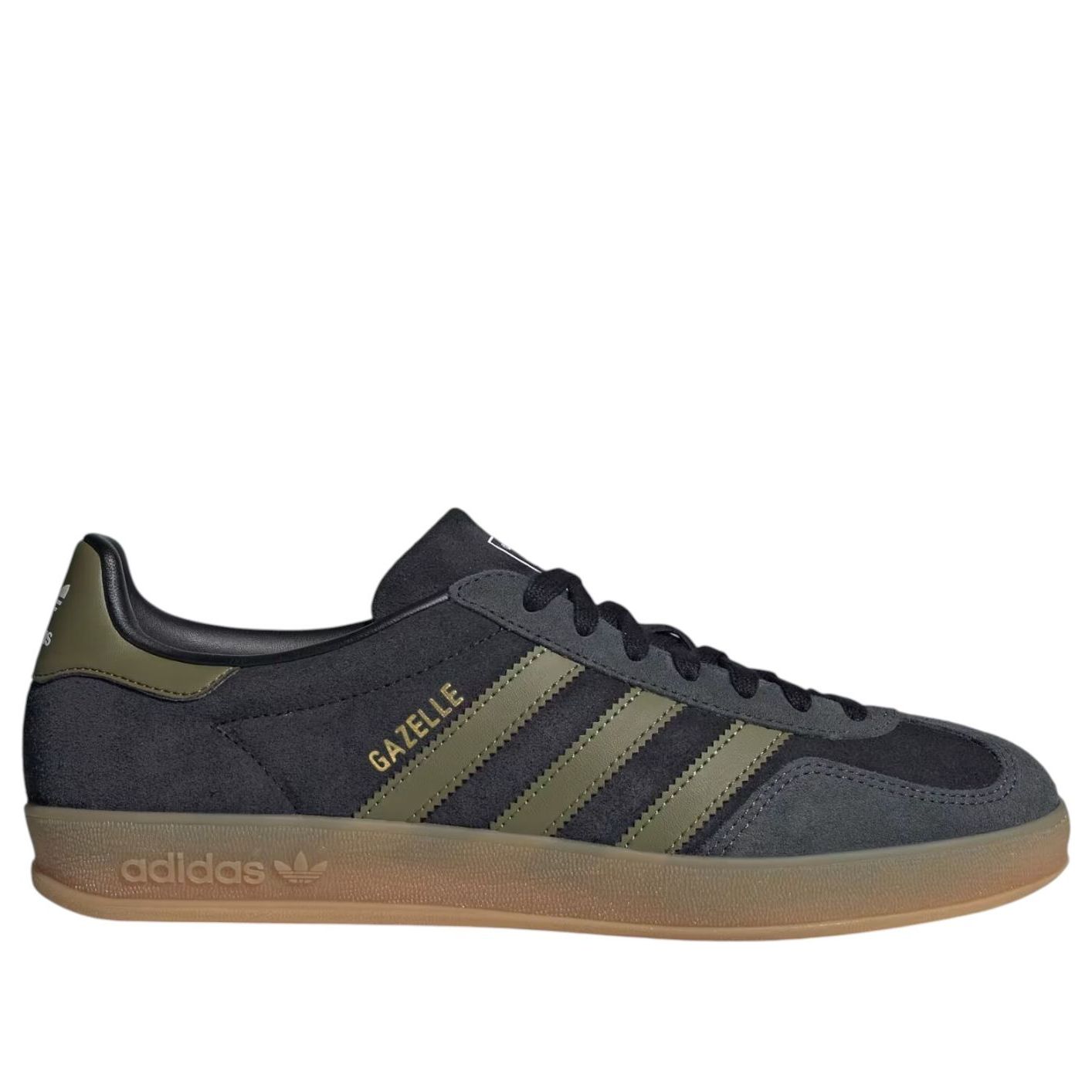 adidas Gazelle Indoor 'Core Black Focus Olive' JQ8399