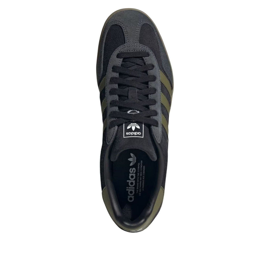 adidas Gazelle Indoor 'Core Black Focus Olive' JQ8399