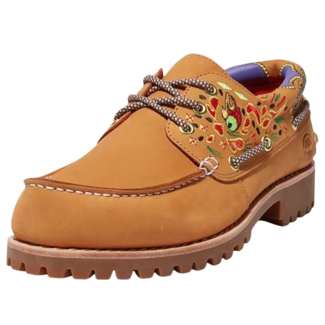 Timberland x CLOT 3-Eye Classic Lug Handsewn Boat 'Wheat' TB0A5Z9B231WHE