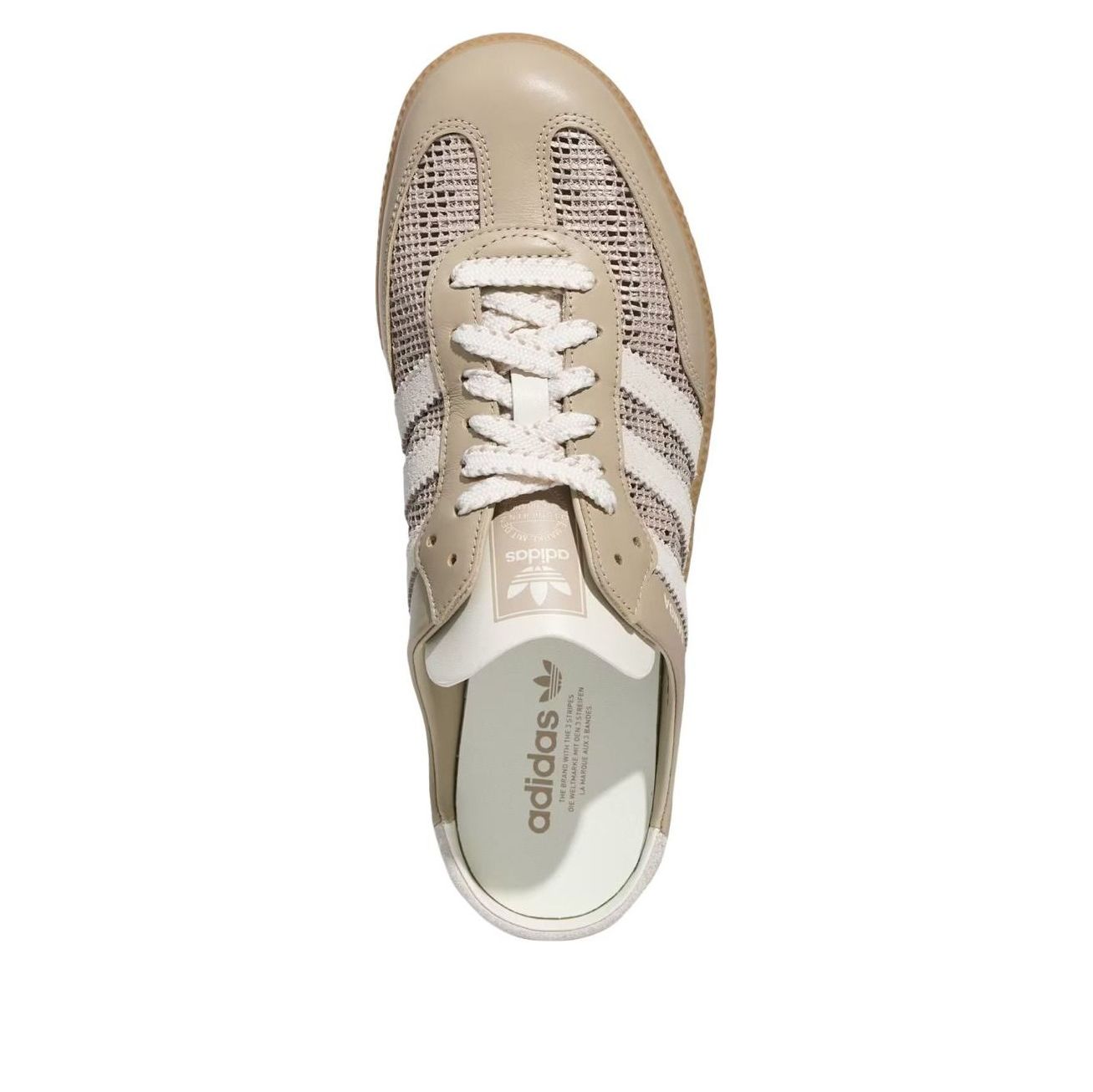 (WMNS) adidas Samba OG Mules 'Khaki Off White' HP5051