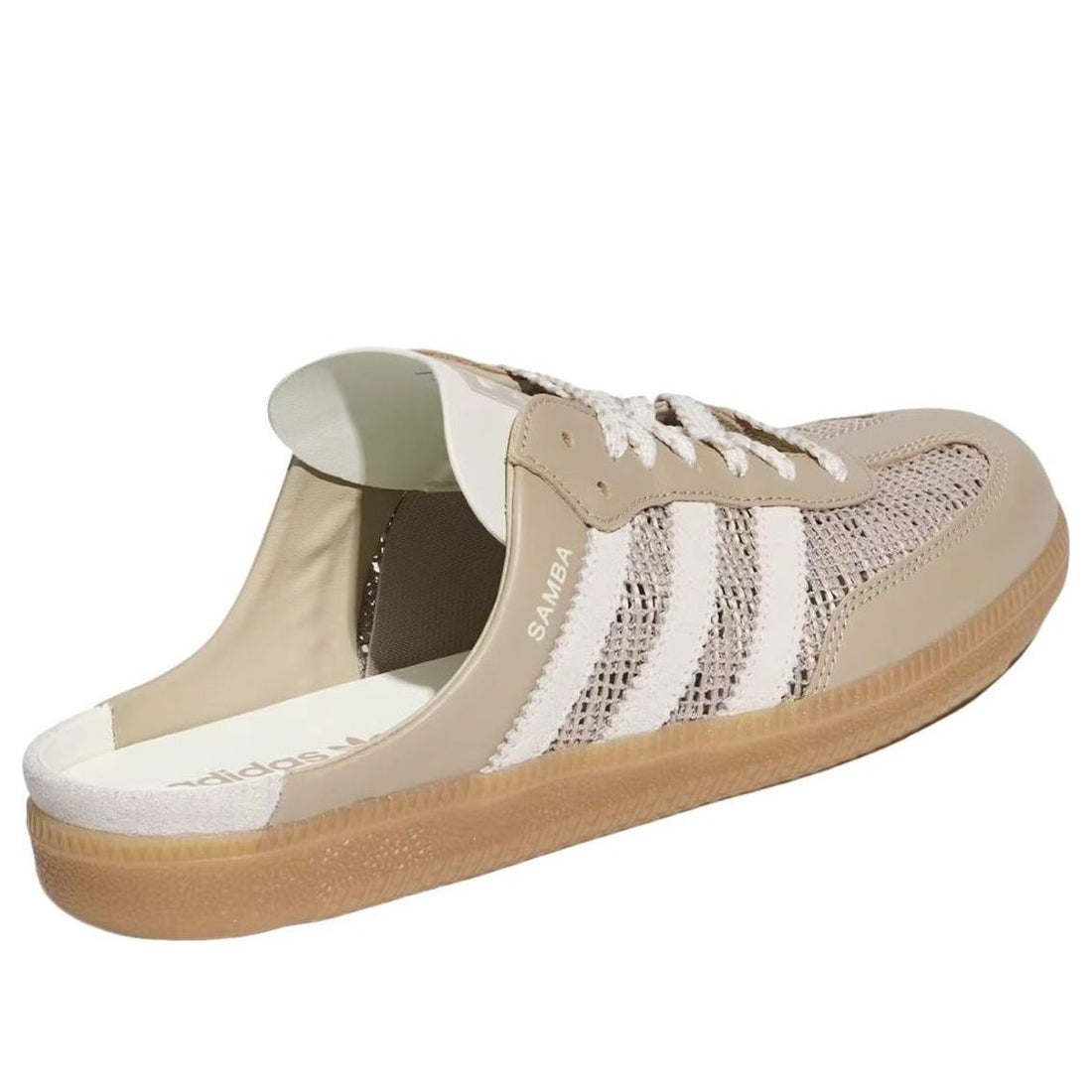 (WMNS) adidas Samba OG Mules 'Khaki Off White' HP5051