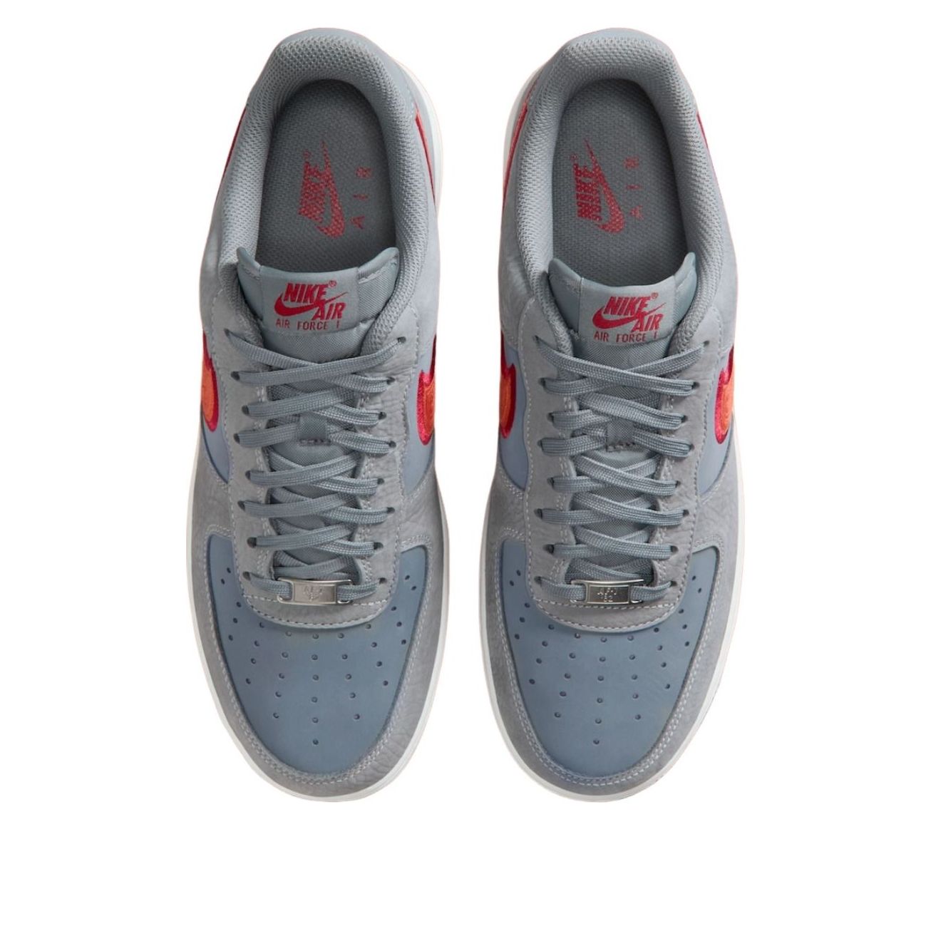 Nike Air Force 1 Low 'Cool Grey Team Crimson' IB6842-001