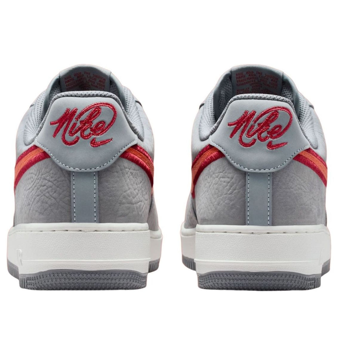 Nike Air Force 1 Low 'Cool Grey Team Crimson' IB6842-001