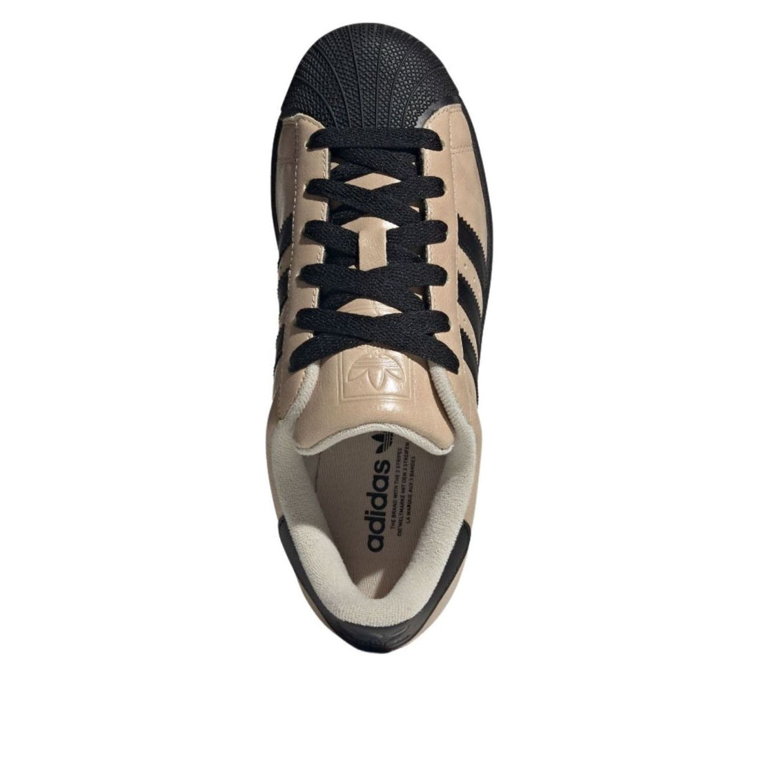(WMNS) adidas Superstar II 'Crystal Linen Beige Black' IH6661