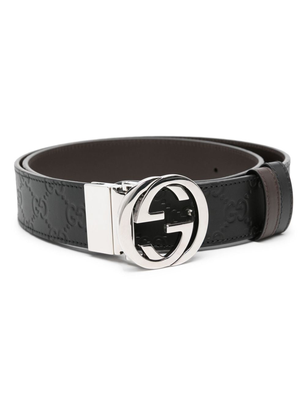 Gucci Reversible Gucci leather belt
