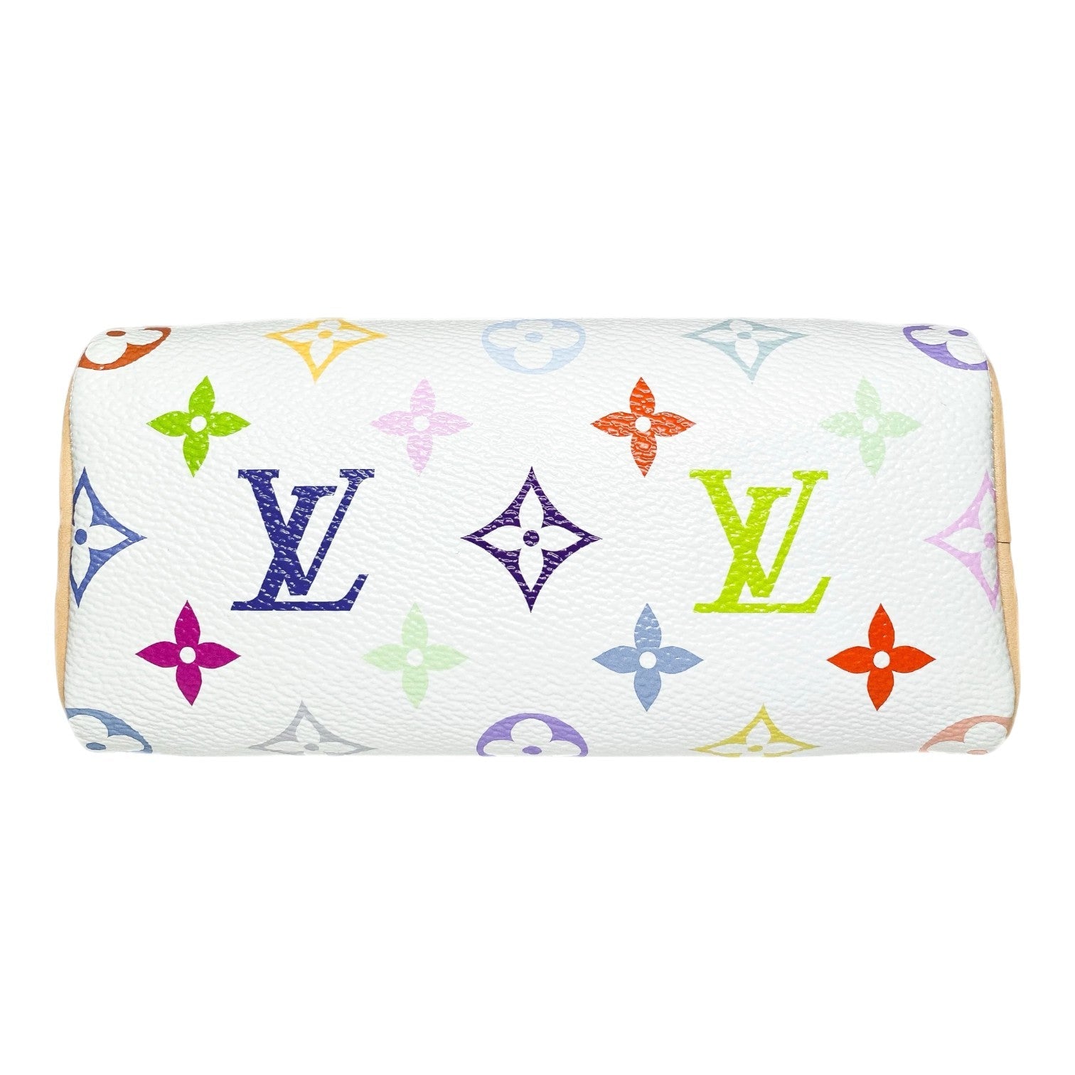 LOUIS VUITTON x Takashi Murakami Nano 'Speedy White Multicolored' M13391