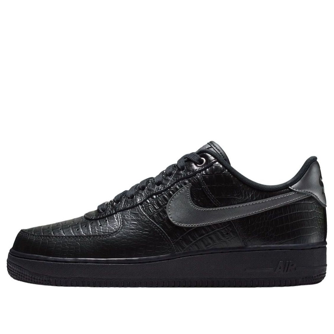 Nike Air Force 1 Low 'Triple Black Croc' IV6306-010