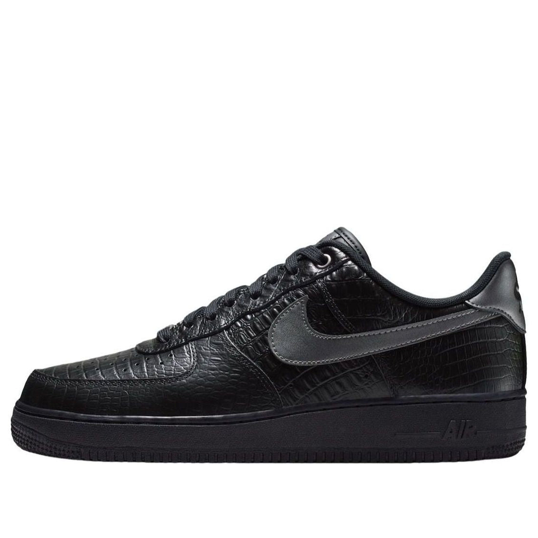 Nike Air Force 1 Low 'Triple Black Croc' IV6306-010