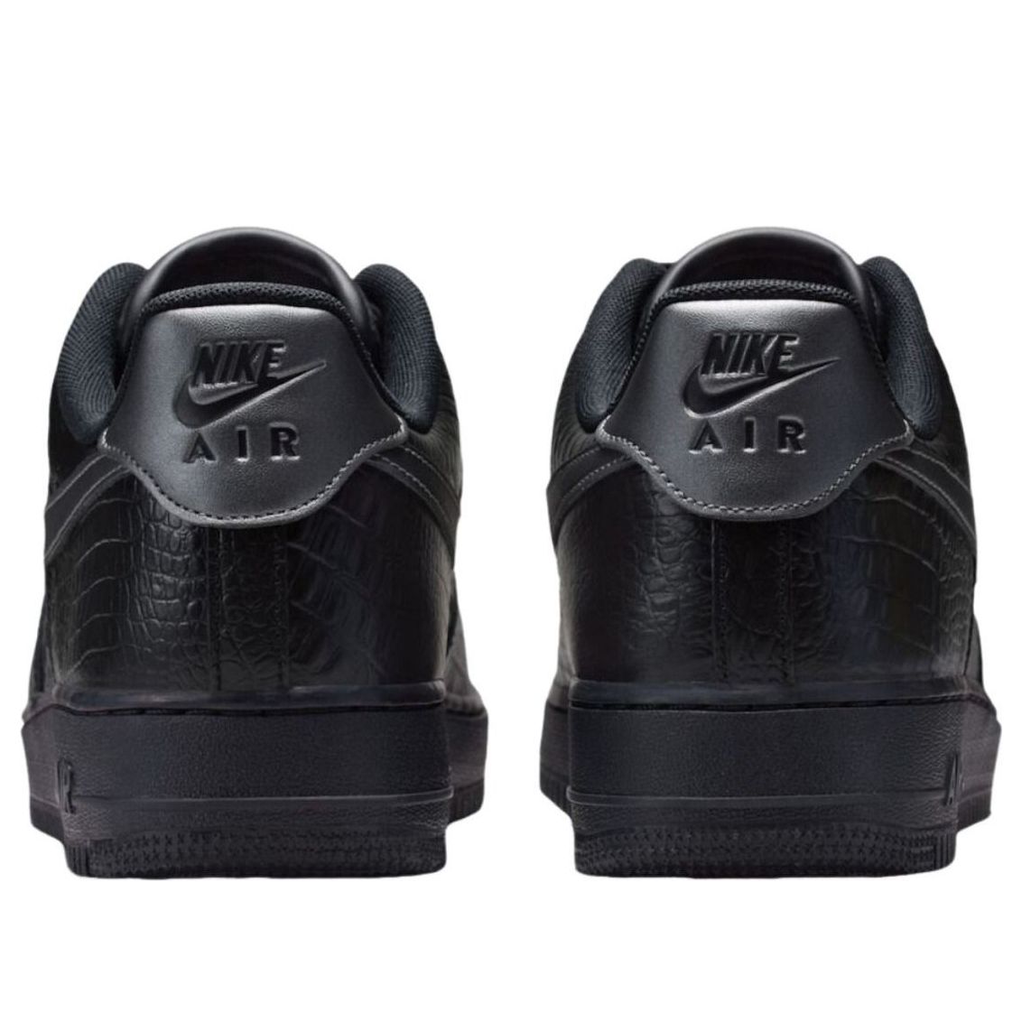 Nike Air Force 1 Low 'Triple Black Croc' IV6306-010