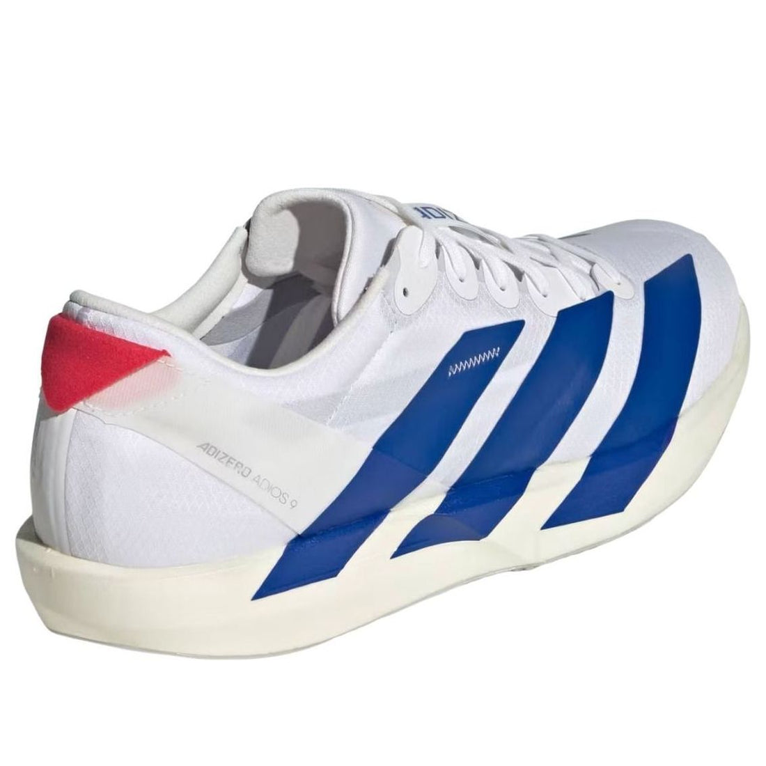 adidas Adizero Adios 9 'Cloud White Royal Blue' JQ0765