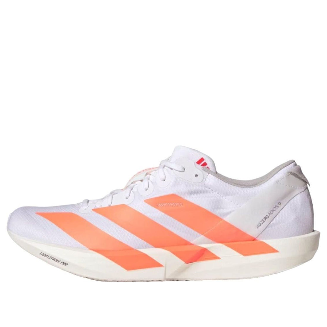 adidas Adizero Adios 9 'White Lucid Orange' JQ0777