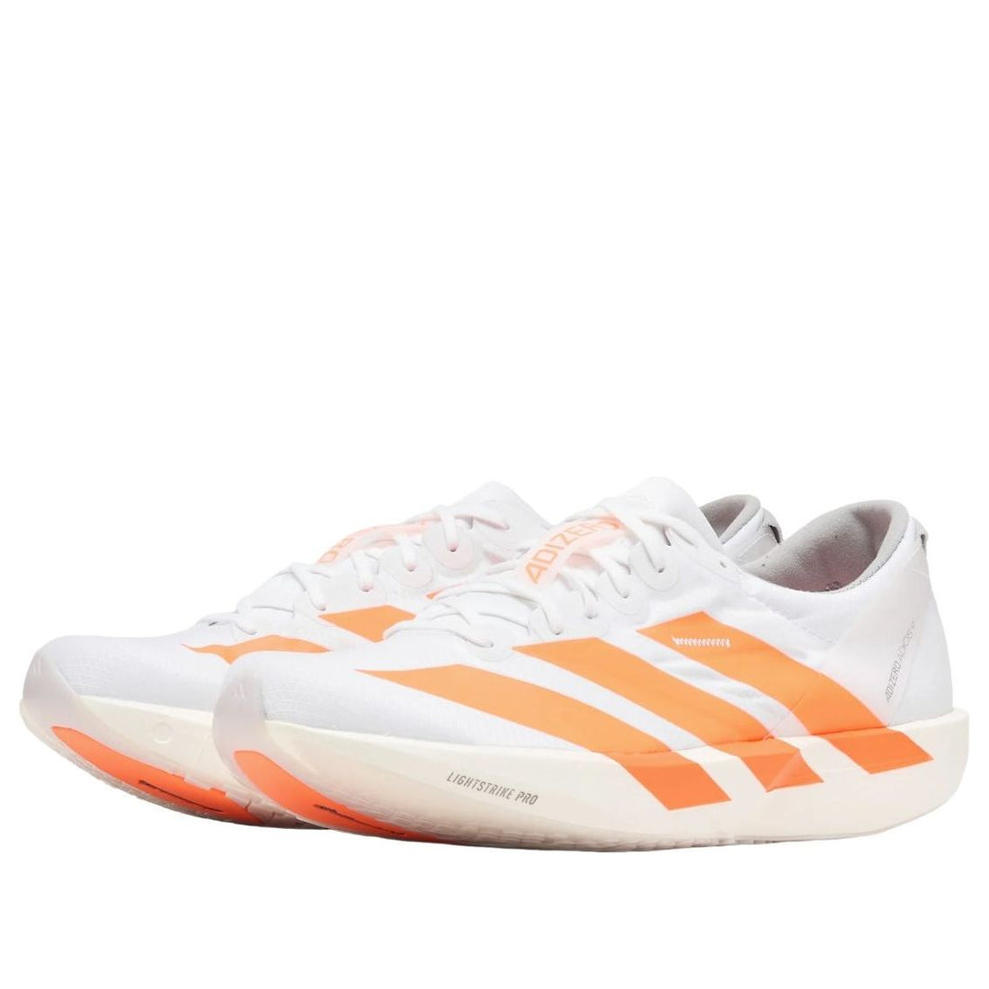 adidas Adizero Adios 9 'White Lucid Orange' JQ0777