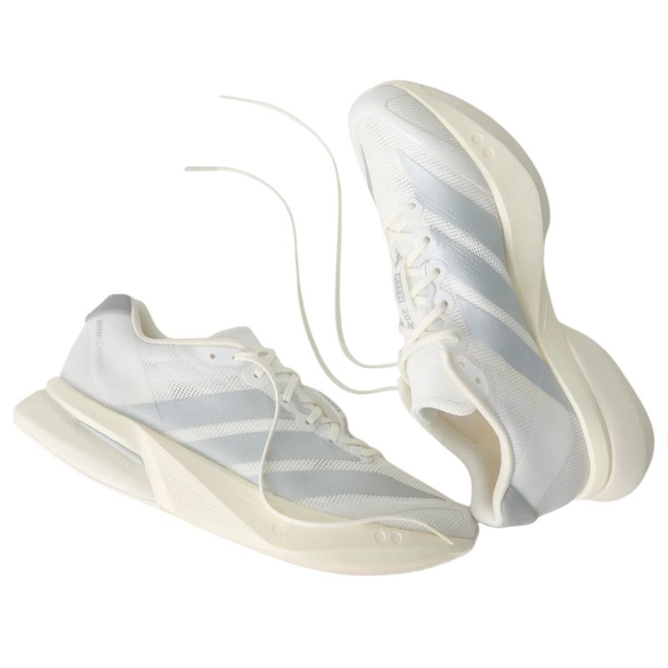 adidas x Kith Adizero Boston 13 'White Silver Metallic' JQ4698
