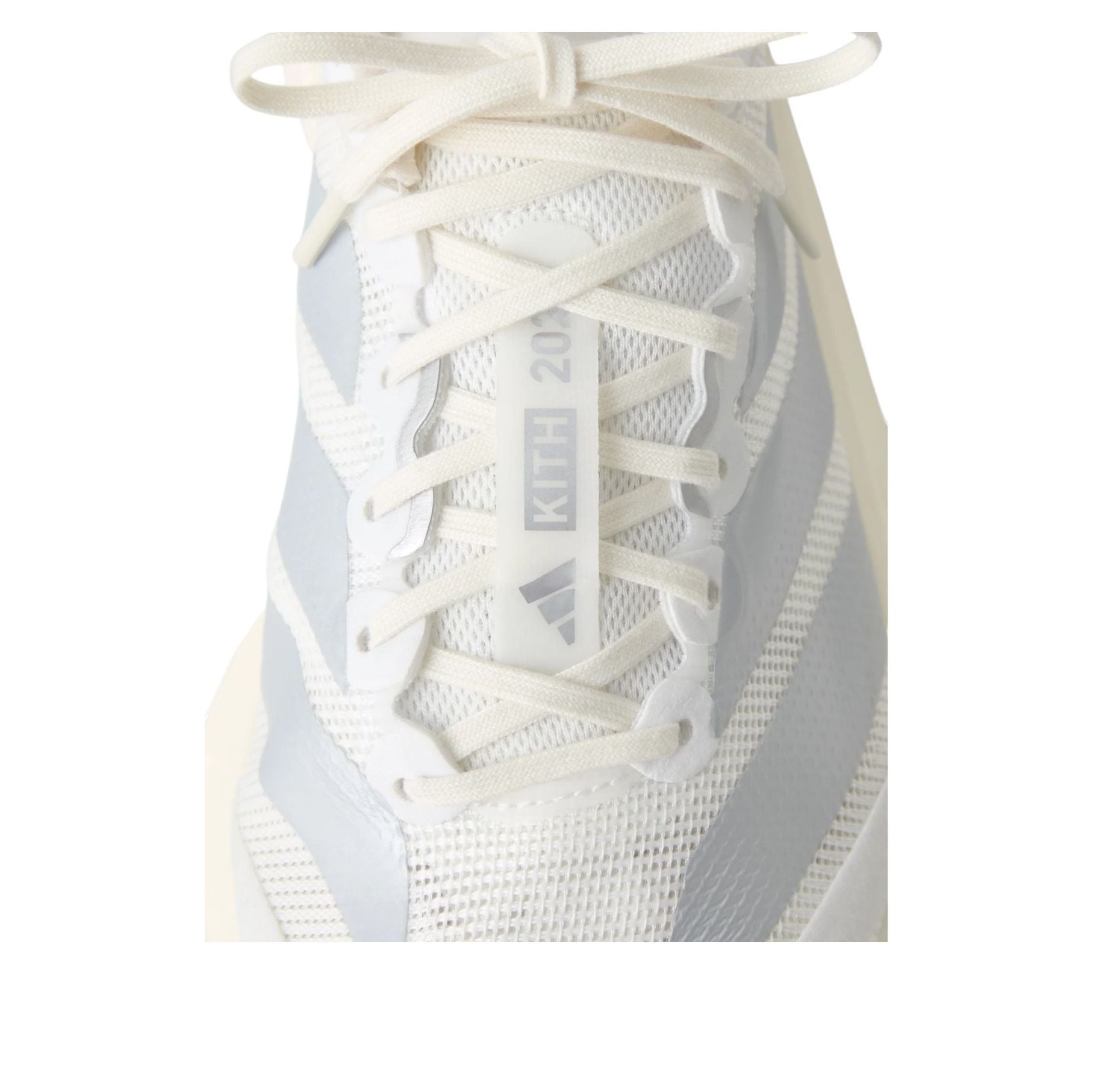 adidas x Kith Adizero Boston 13 'White Silver Metallic' JQ4698