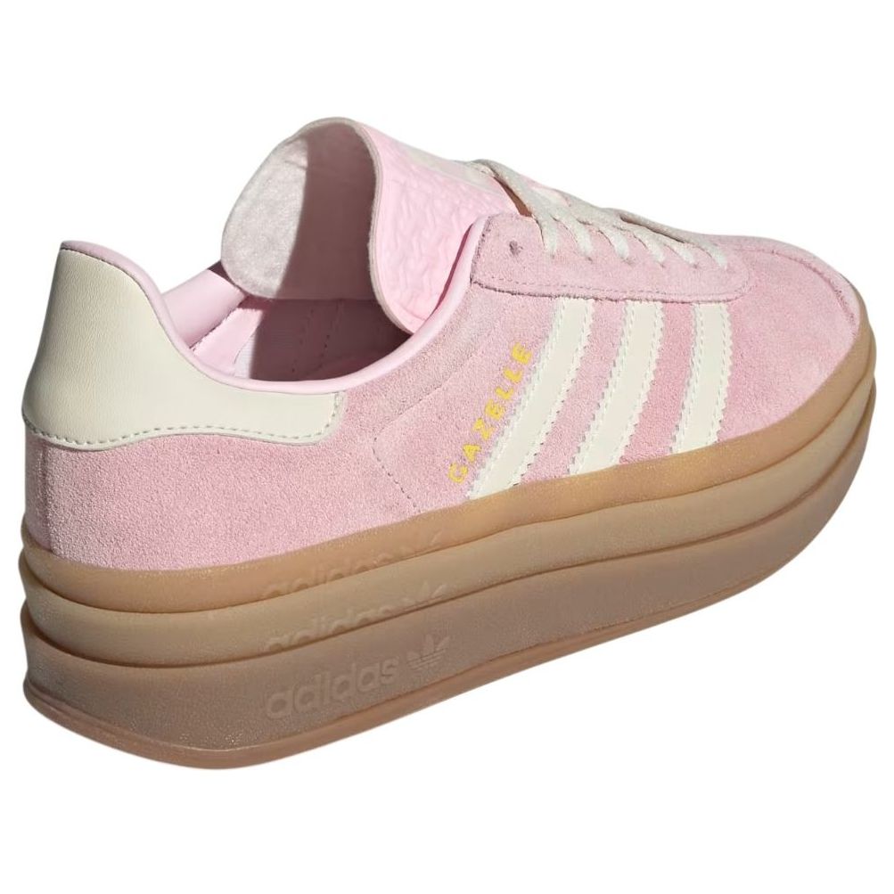 (WMNS) adidas Gazelle Bold 'Clear Pink Cream White' JQ7777