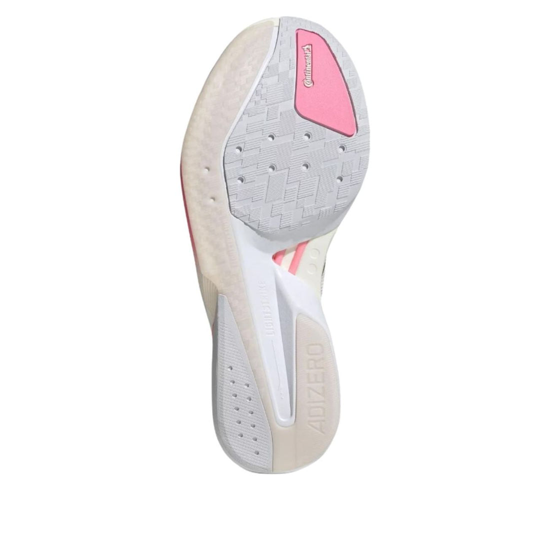 adidas Adizero Boston 13 'White Silver Metallic Bliss Pink' JQ9666