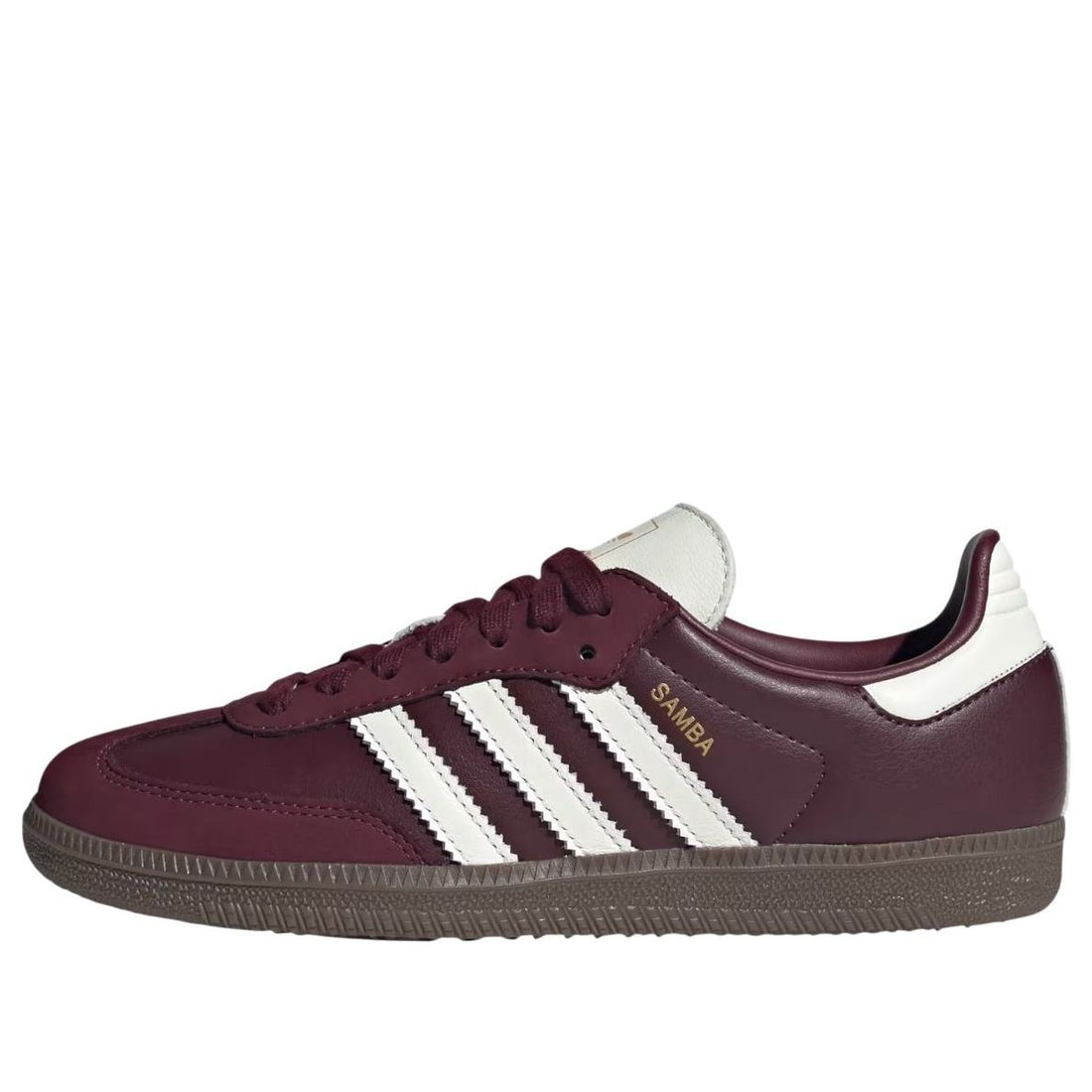 (WMNS) adidas Samba 'Maroon Off White' JR8844