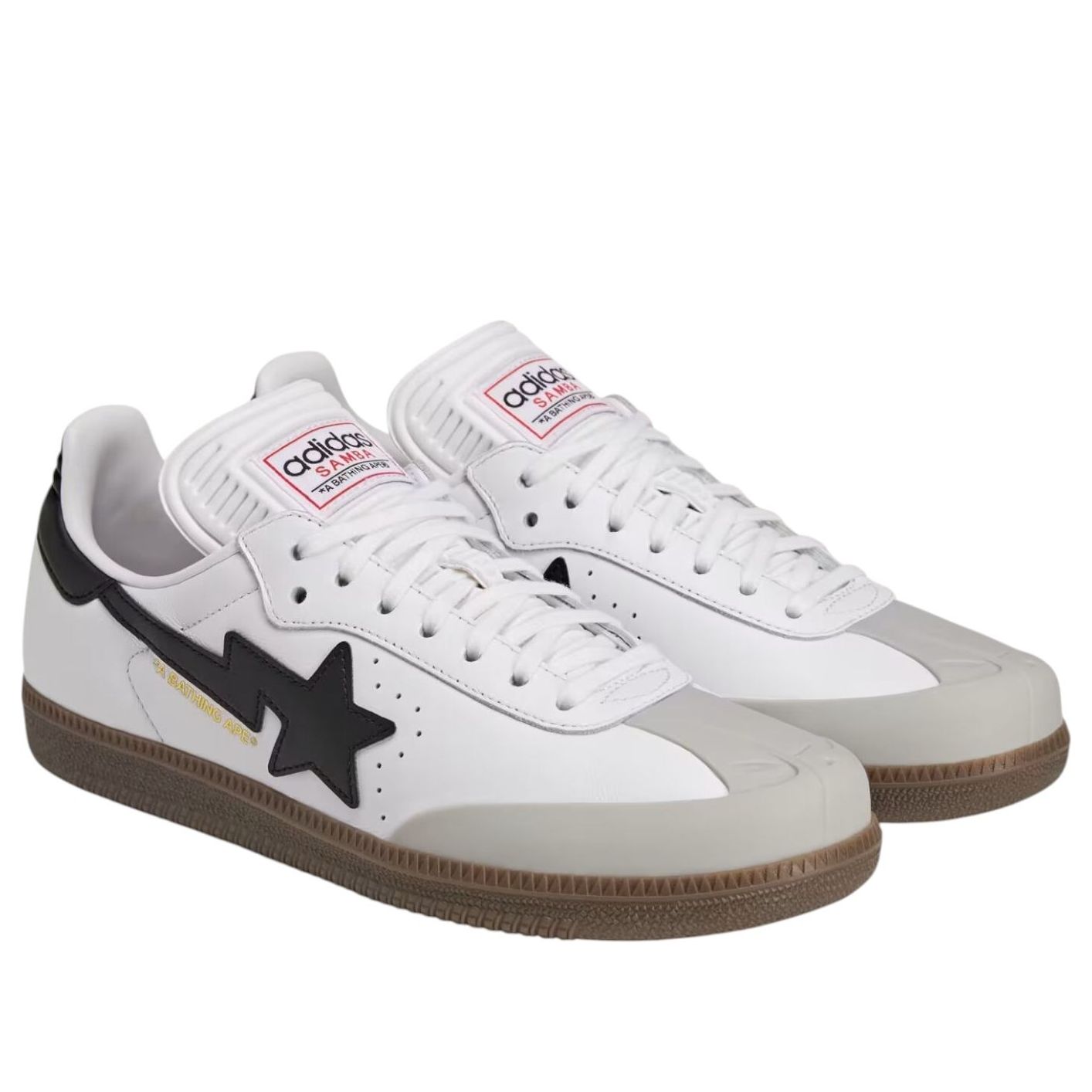 adidas x BAPE Samba 'Footwear White' JR9245