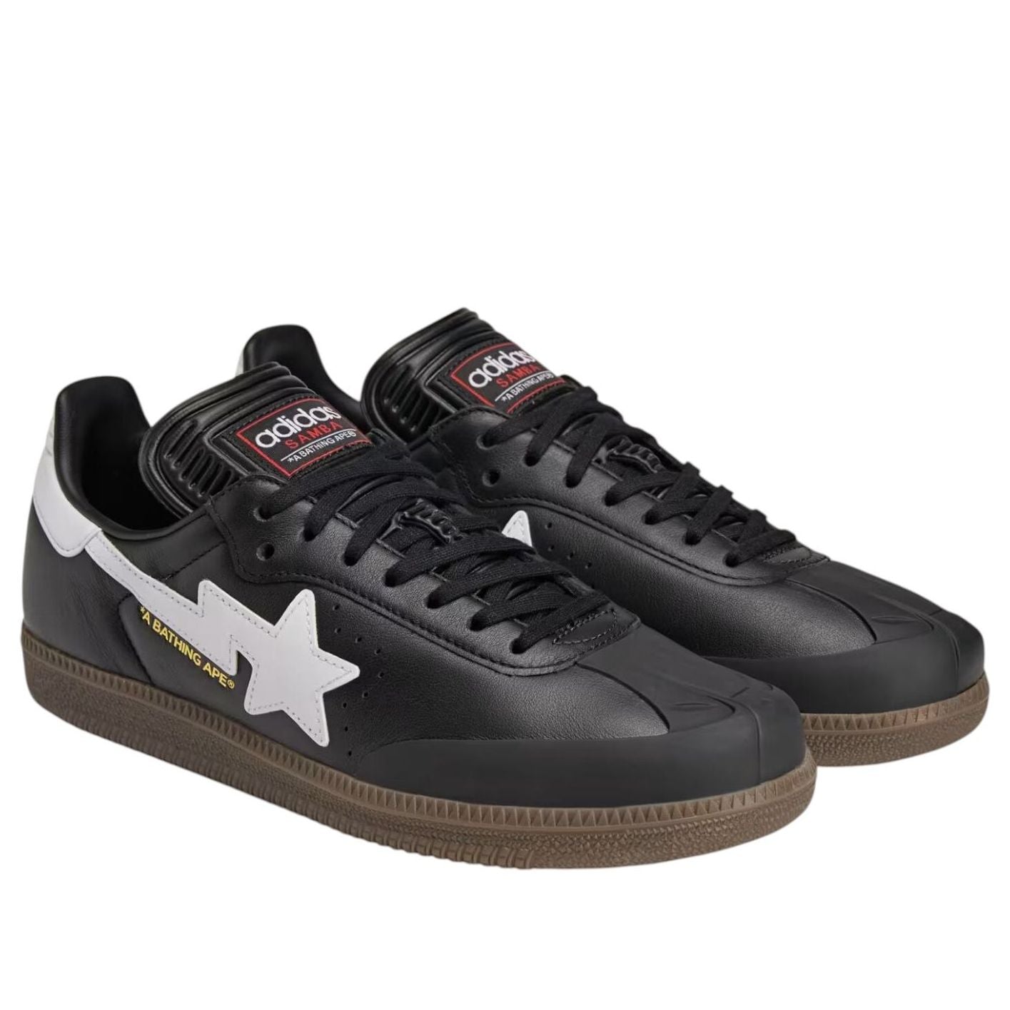 adidas x BAPE Samba 'Core Black' JR9246