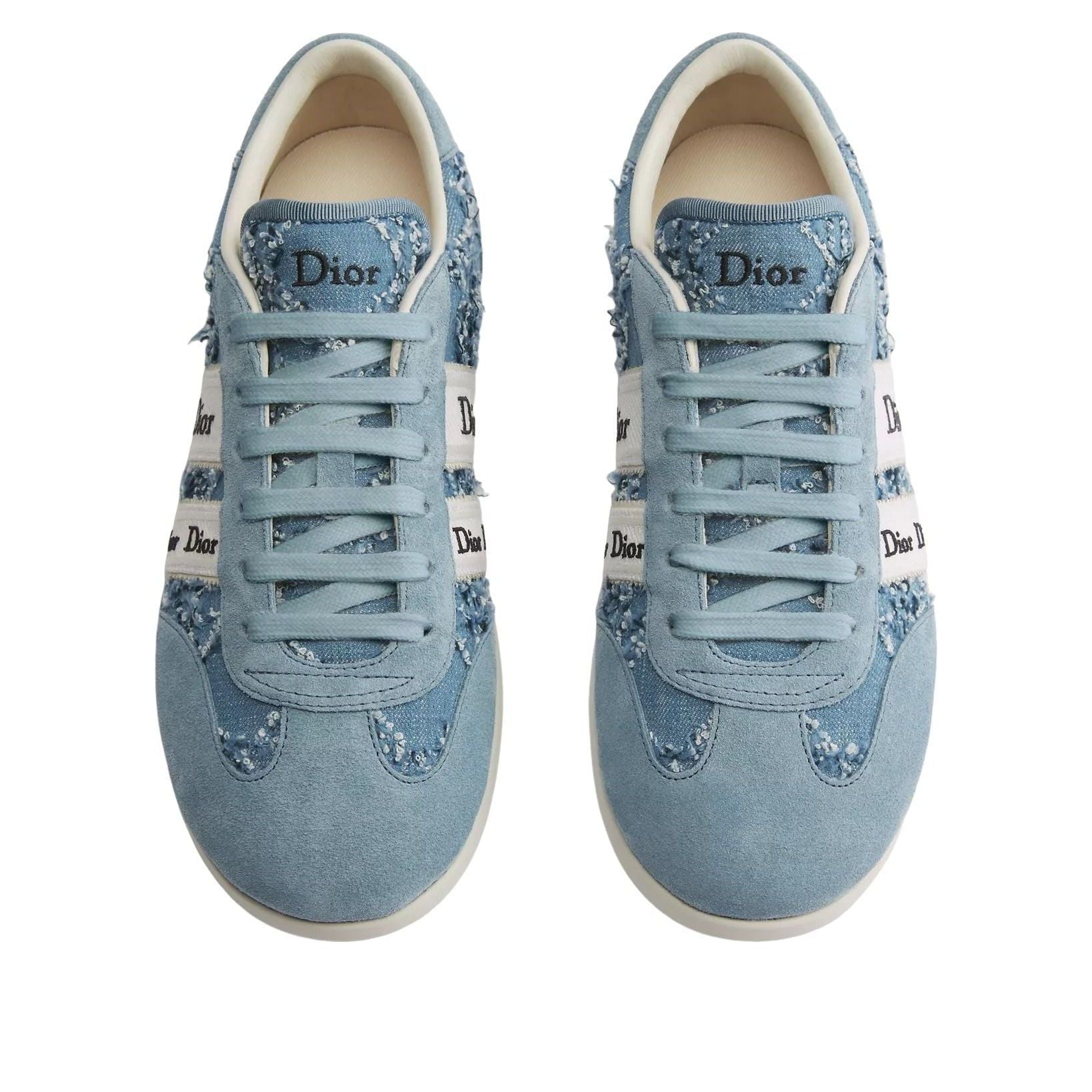 (WMNS) DIOR Ribbon Sneaker 'Blue White' KCK554DCS-S27N