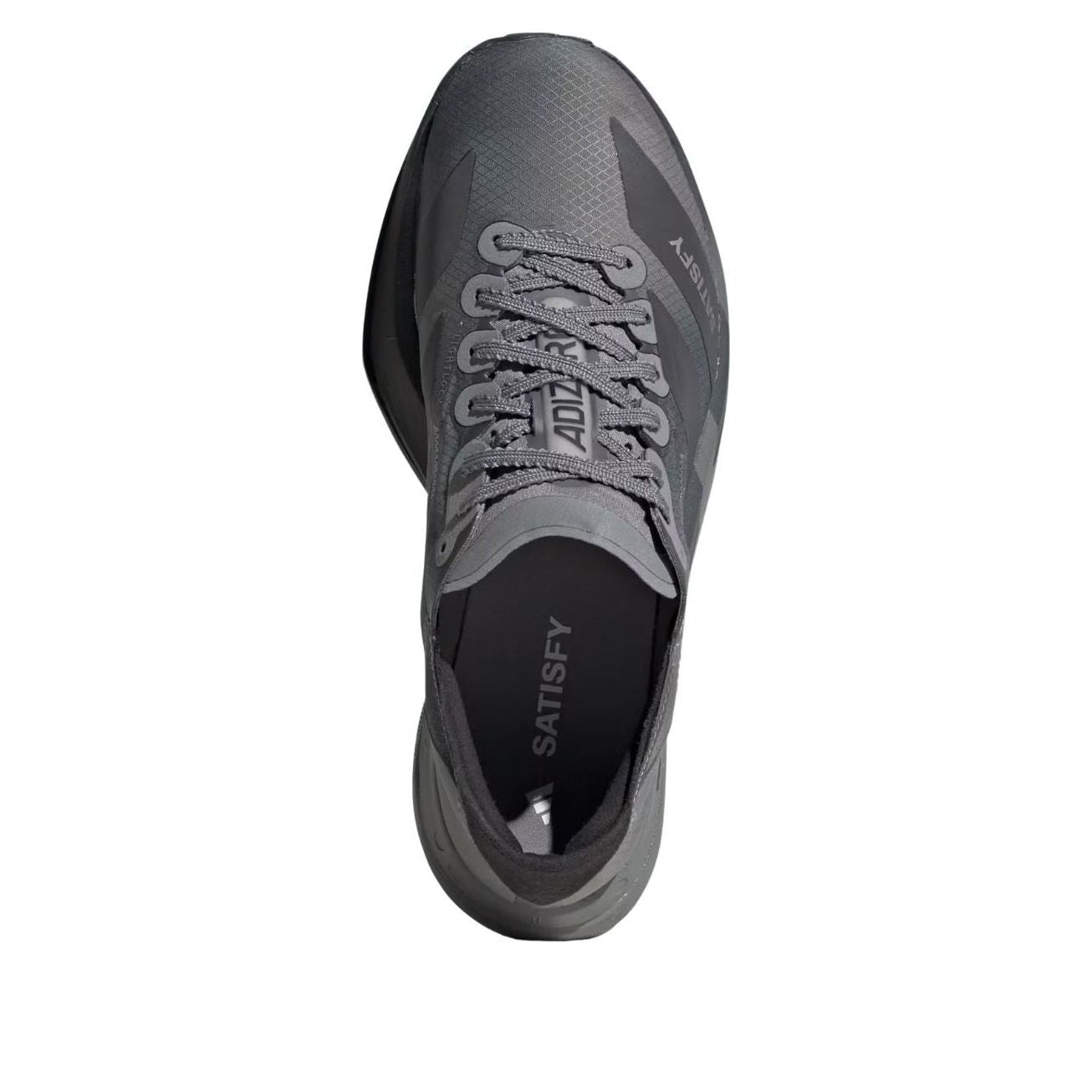 adidas x Satisfy Adizero Adios Pro 4 'Black Grey' KH8439