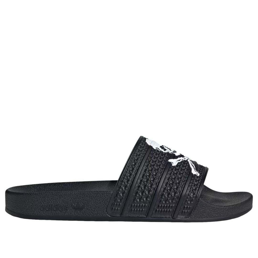 adidas x Orlando Pirates Adilette Slides 'Core Black Cloud White' KI5853