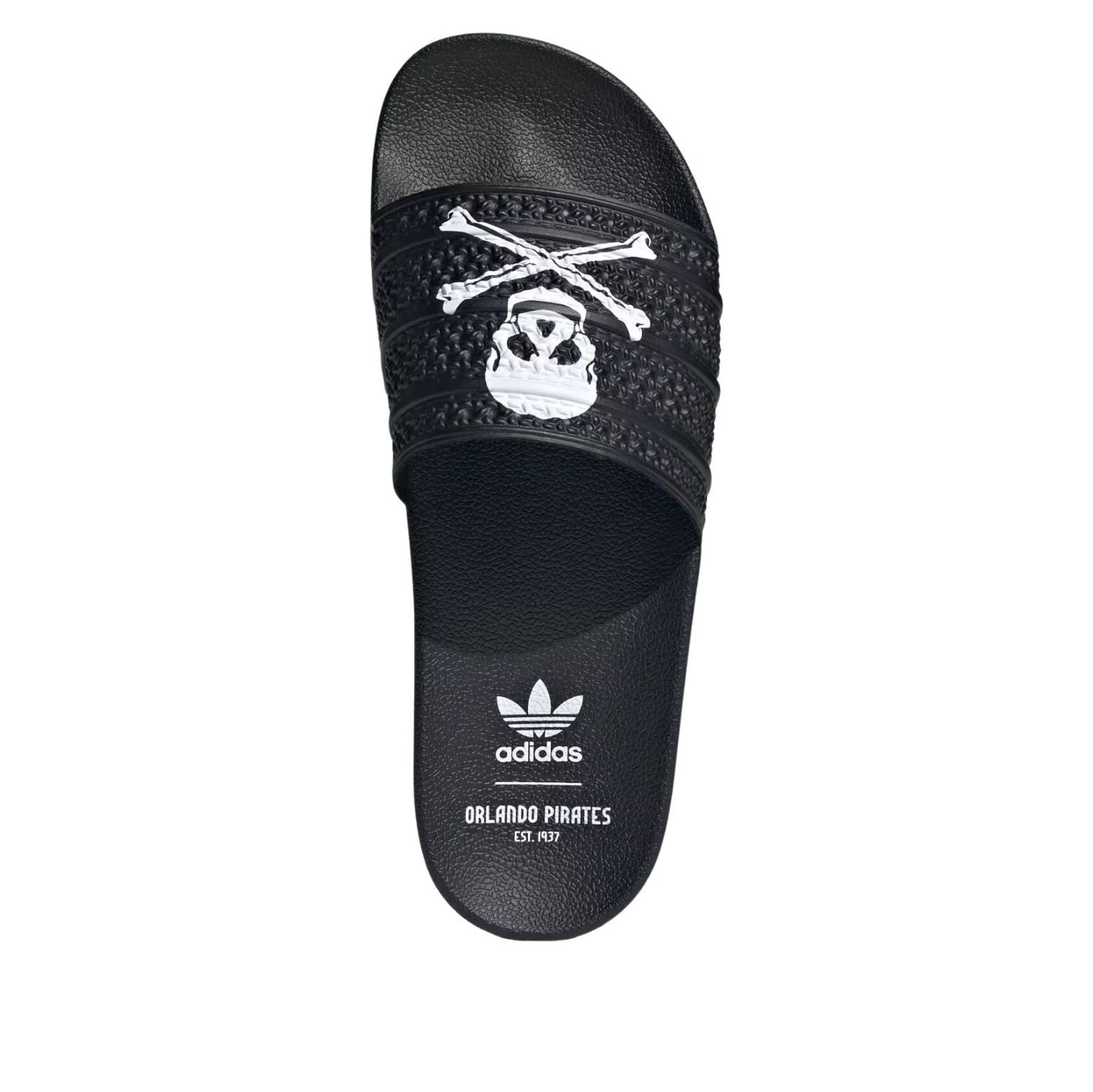 adidas x Orlando Pirates Adilette Slides 'Core Black Cloud White' KI5853
