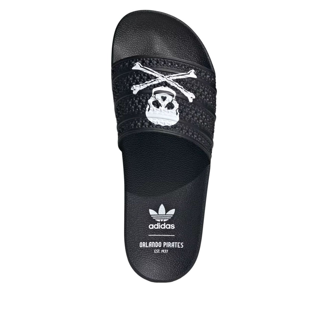 adidas x Orlando Pirates Adilette Slides 'Core Black Cloud White' KI5853
