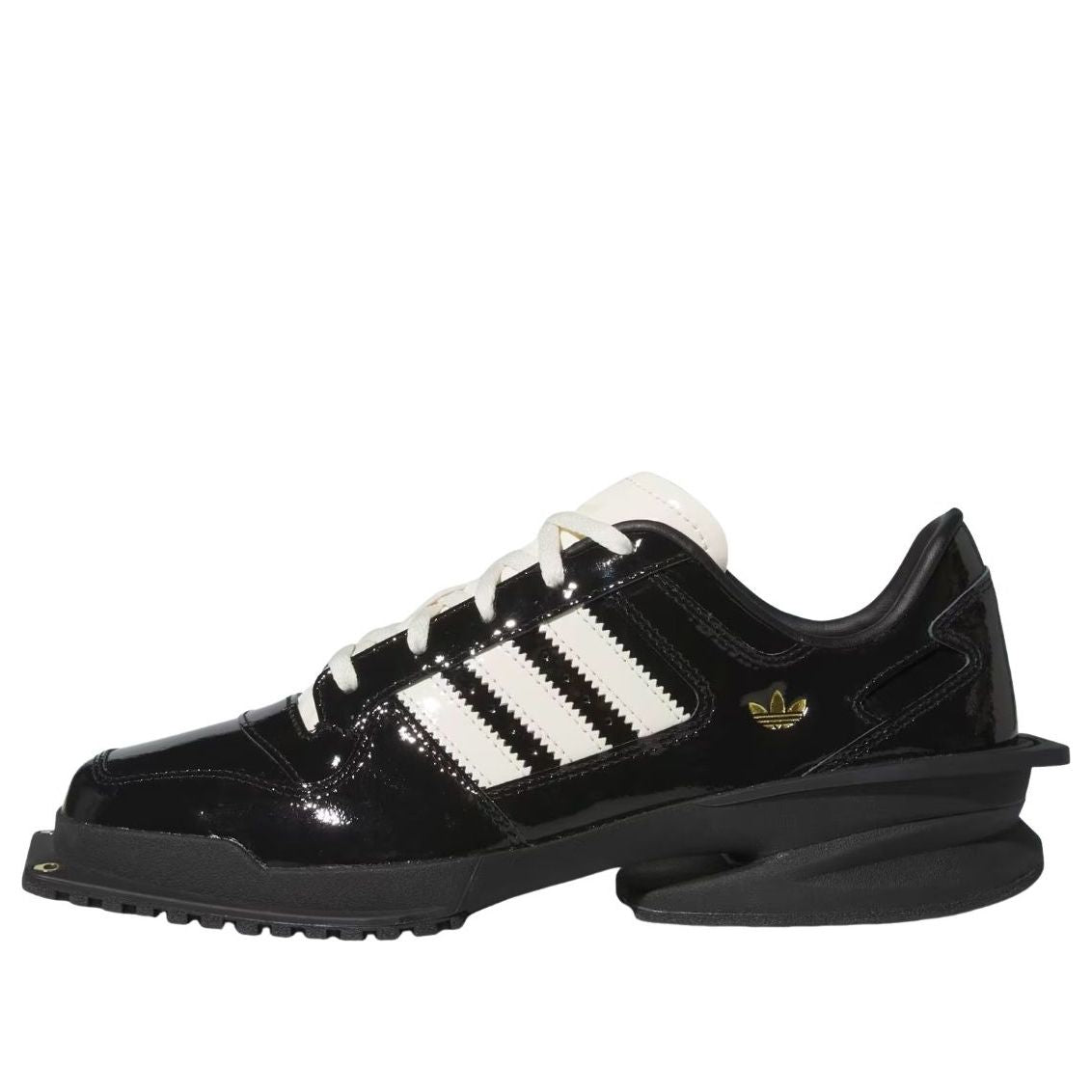 (WMNS) adidas Forum Cubism 'Black Cream White Gold' KI8452