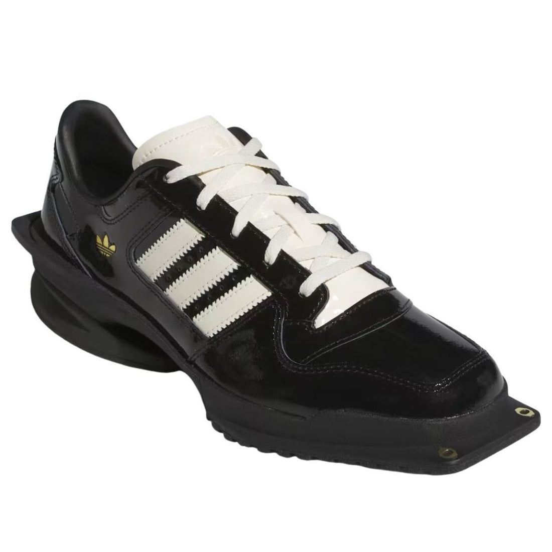 (WMNS) adidas Forum Cubism 'Black Cream White Gold' KI8452
