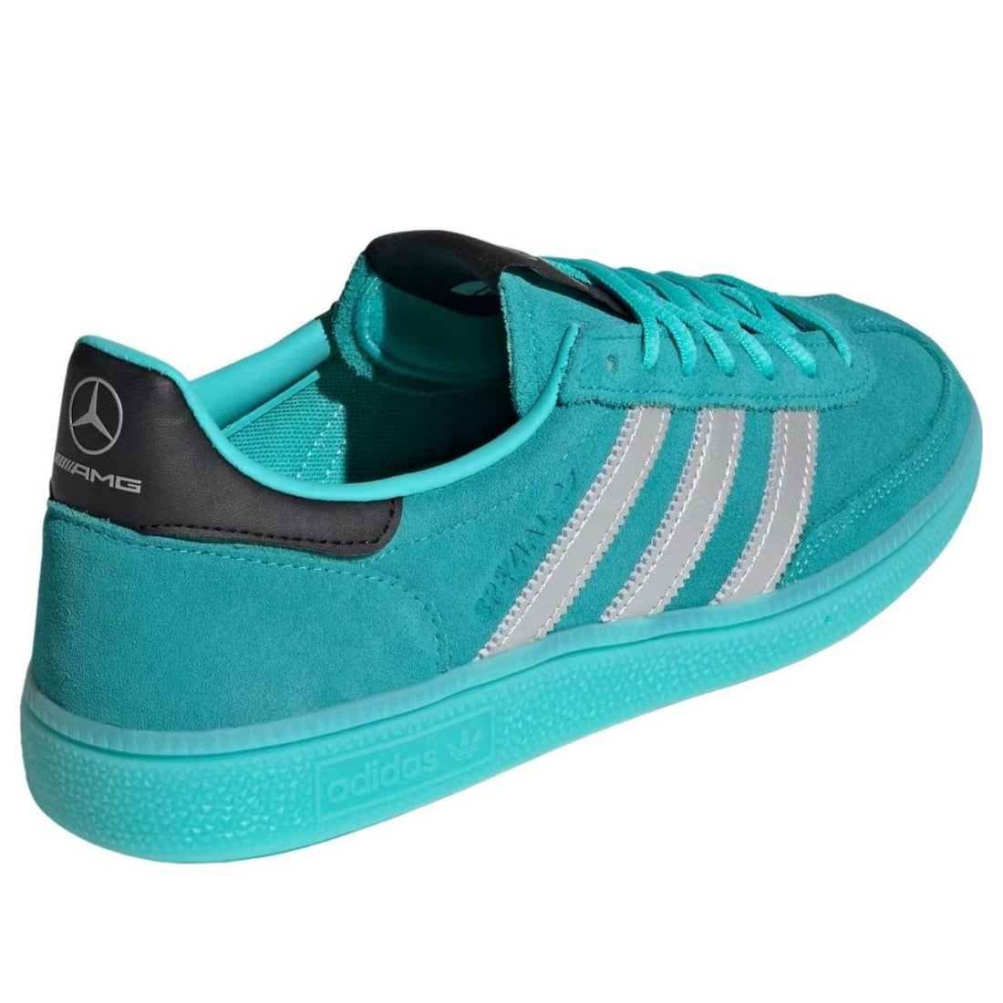 adidas Handball Spezial Mercedes 'Semi Mint Rush Silver' KJ1186